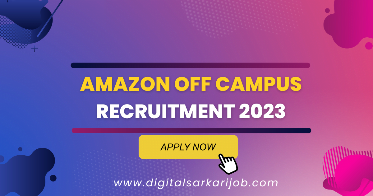 Amazon Recruitment 2023