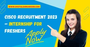 Cisco Recruitment 2023